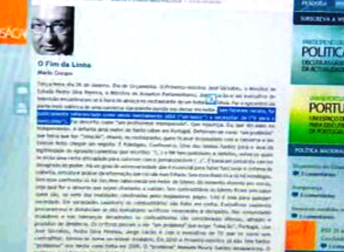 Polémica em torno de Mário Crespo