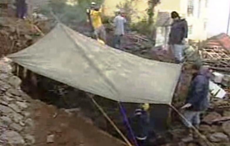 Resgate de Vítima do Temporal