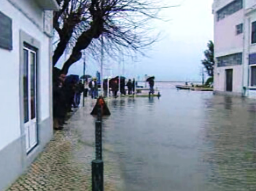 Mau tempo em Santarém