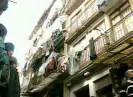 Derrocada na sé no Porto