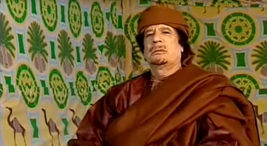 Entrevista a Muammar Khadafi