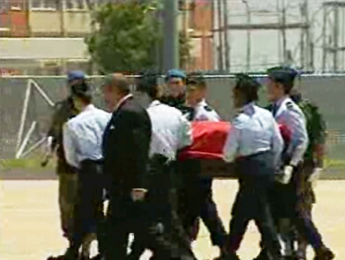 Chegada do corpo de José Saramago