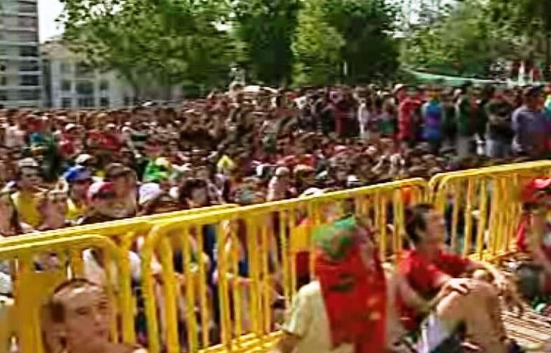 Adeptos de Portugal e do Brasil