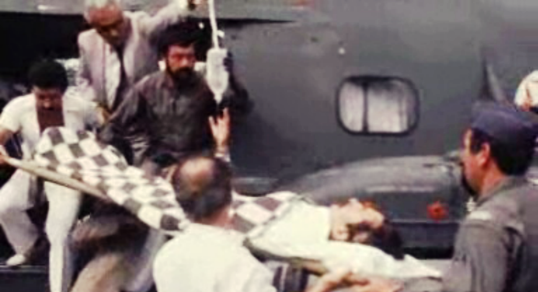 Transporte dos feridos de Alcafache