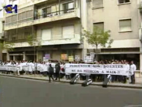 Manifestação de médicos