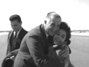 Chegada de Ângela Maria a Lisboa