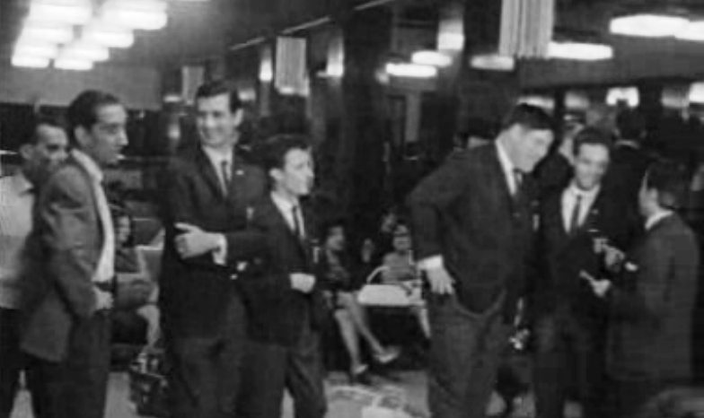 Partida de atletas portugueses para o Brasil