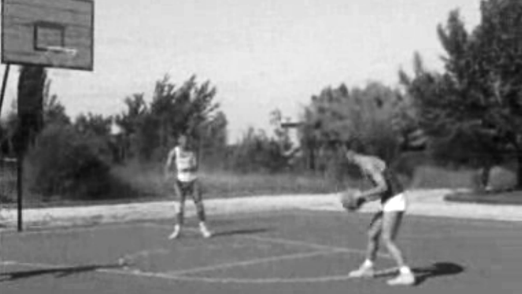 Treino de basquetebol