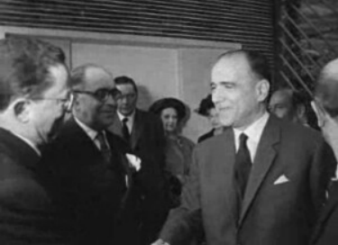 Receção aos participantes da 1ª Exposição Filatélica Nacional