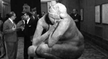 Inauguração de exposição do escultor Emilio Greco