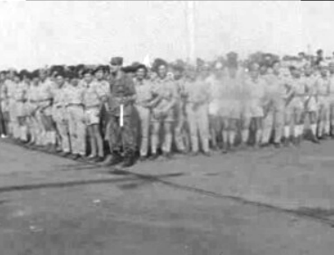 Chegada de tropas à Guiné