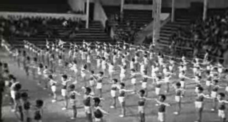 Ginástica no Pavilhão Desportivo do Sport Lisboa Benfica