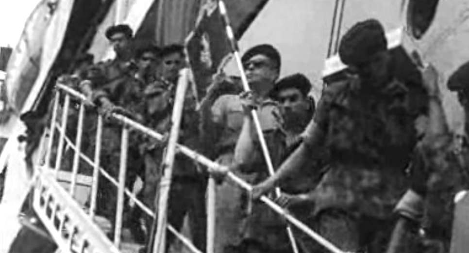 Chegada de tropas a Angola