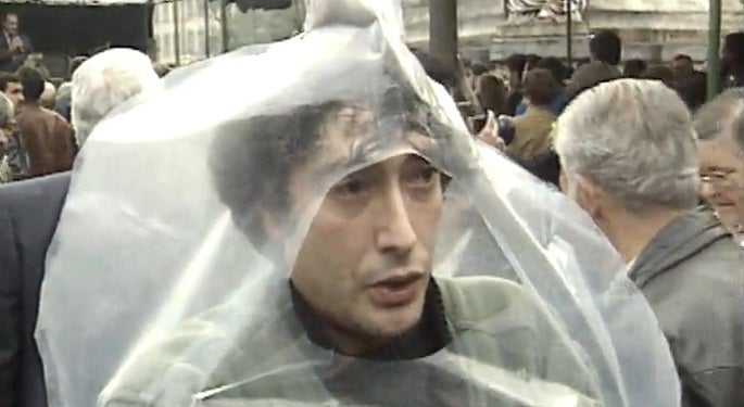 Protesto no Dia Mundial da Luta Contra a Sida