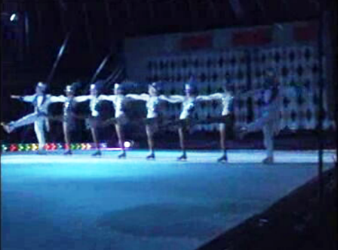 Circo com pista de gelo