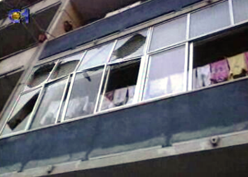 Explosão devido a fuga de gás