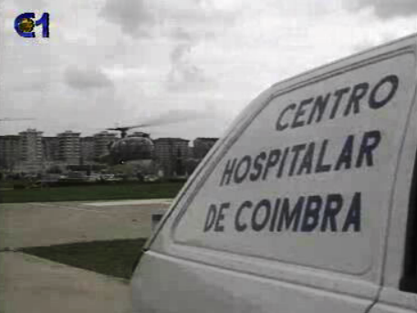 Medicamento transportado de helicóptero