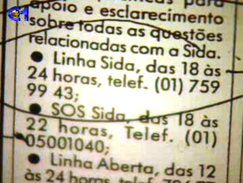 Linha telefónica da Sida encerrada