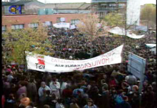 Manifestação contra o racismo