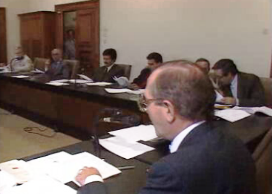 Reunião da comissão para revisão constitucional