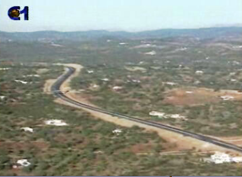 Obras da via do Infante