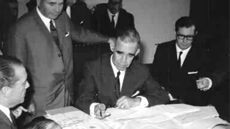 Visita de Arantes e Oliveira a Tomar