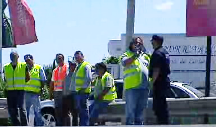 Paralisação de camionistas provoca um morto