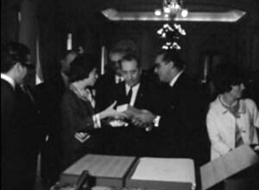 Visita de Alberto Franco Nogueira ao Rio de Janeiro II