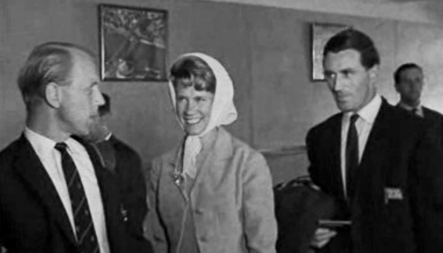 Equipa inglesa de hipismo em Lisboa