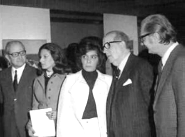 Inauguração de exposição de Maluda