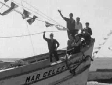 Desfile de traineiras em Matosinhos