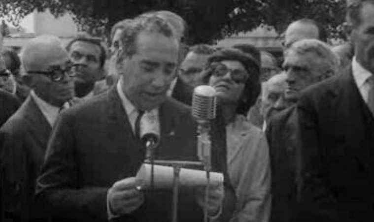 Visita de Alberto Franco Nogueira ao Rio de Janeiro I