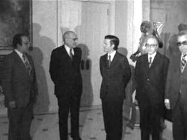 Marcelo Caetano recebe delegações de Viseu