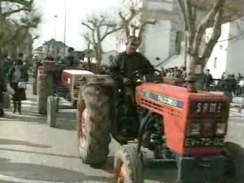 Manifestação de agricultores