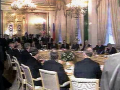 Encontro de Bill Clinton com Boris Ieltsin
