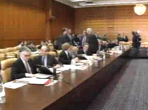 Reunião dos ministros das Finanças da CEE