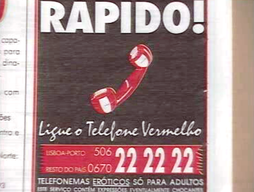 Encerramento das linhas eróticas