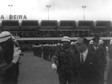 Baltazar Rebelo de Sousa visita a cidade da Beira