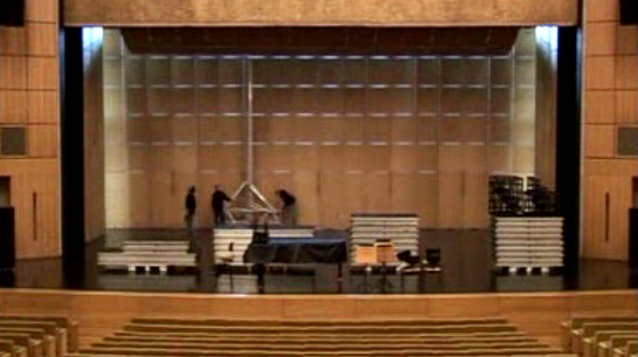 CCB – Atrás do Palco