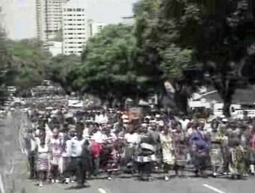 Confrontos na África do Sul