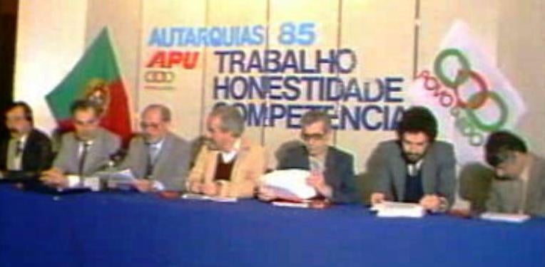 Conferência de imprensa da APU