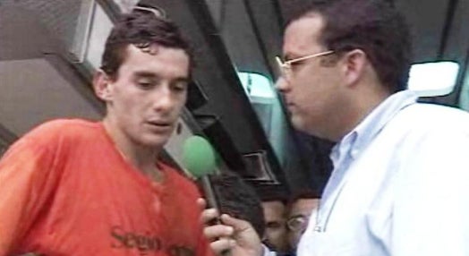 Entrevista a Nigel Mansell e Ayrton Senna