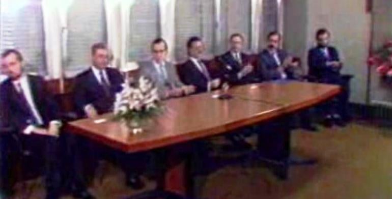 Inauguração da Plataforma do Aeroporto da Madeira