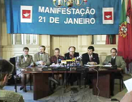 Manifestação da UGT contra o Governo