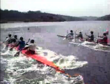 Estágio da seleção de canoagem