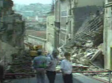 Derrocada do edifício do PCTP/MRPP