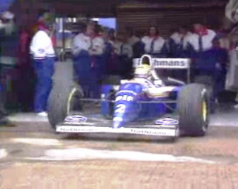 Treino de Ayrton Senna