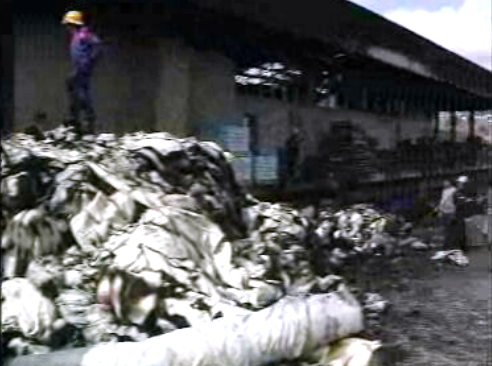 Incêndio em fábrica têxtil