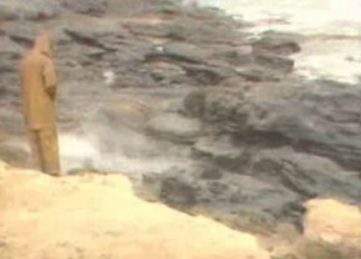 Limpeza do crude do” Aragon”