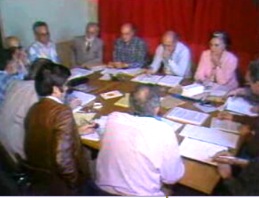 Reunião da Comissão política do MDP/CDE